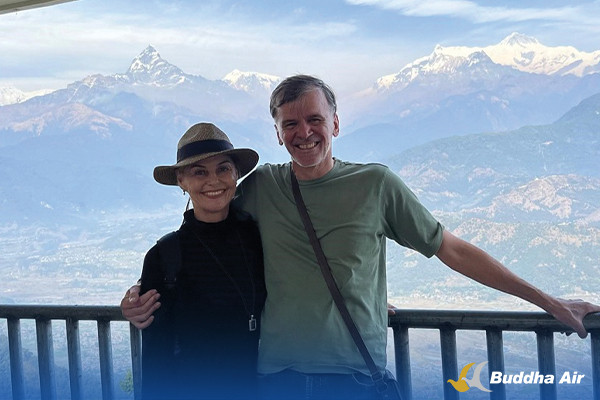 Ambassador at Pokhara with wife